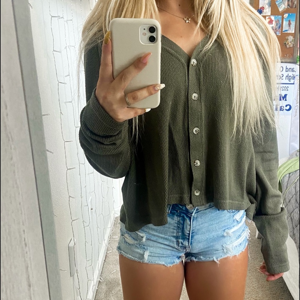 Aeropostale Button Down Sweater/Cardigan